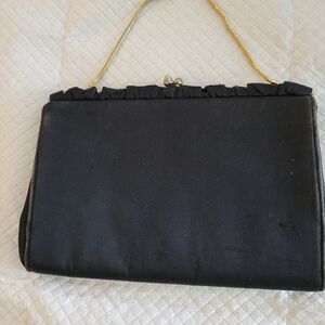 Vintage Black Evening Purse Harry Levine NY